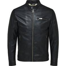 Selected Herr - Skinnjackor Selected Classic Leather Jacket