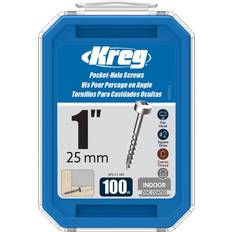 Kreg Infästning & Byggbeslag Kreg #7 1-in Zinc-Plated Interior Pocket Hole Screws 100-Per Box