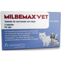 Milbemax vet Milbemax vet. små hundar valpar, tablett 2 st