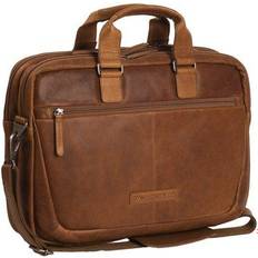 The Chesterfield Brand Seth Laptop Bag - Cognac
