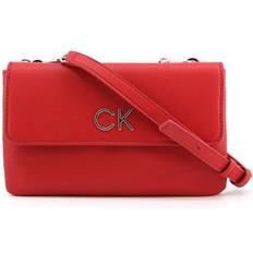 Calvin Klein Röda Axelremsväskor Calvin Klein Recycled Crossbody Bag RED One Size