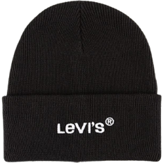 Levi's Gråa - Herr Accessoarer Levi's Wordmark Logo Beanie