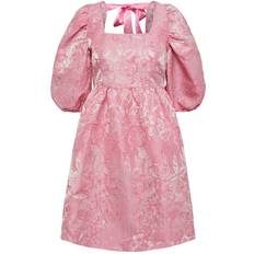 Pieces Pcaviona Short Dress - Prism Pink