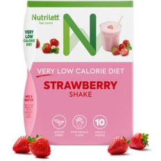 Jordgubbar Viktkontroll & Detox Nutrilett Get Started Intense Strawberry 10Pcs 15 st