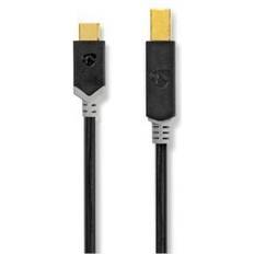 Nedis USB A-USB B - USB-kabel Kablar Nedis USB-kabel USB 2.0