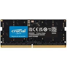 16 GB - SO-DIMM DDR5 RAM minnen Crucial SO-DIMM DDR5 5200MHz 16GB ECC (CT16G52C42S5)