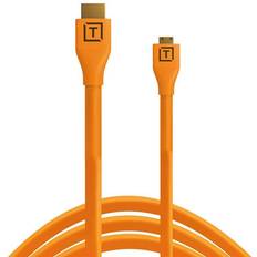 HDMI-kablar - Orange Tether Tools Micro 2.0