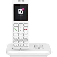 Telekom Sinus A12 Analog telefon/DECT-telefon Vit