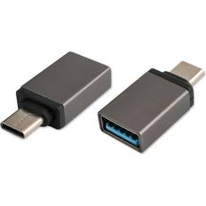 4smarts USB-C USB-A-adapter-2 st.