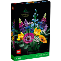Lego Minecraft Byggleksaker Lego Icons Bouquet of Wild Flowers 10313
