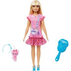 Barbie Dockor & Dockhus Barbie My First &Ldquo;Malibu&Rdquo; Soft Body Doll And Accessories