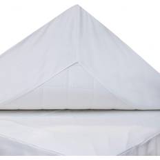Bomull - Rektangulära Sängkläder Mille Notti Satina Underlakan Vit (200x180cm)