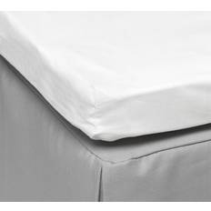 Bomull - Rektangulära Sängkläder Mille Notti Satina Kuvertsytt Underlakan Vit