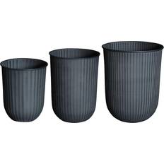 DBKD Keramik Krukor, Plantor & Odling DBKD Out Stripe Pot 3-pack