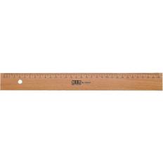 Bruna Linjaler Wood Ruler 30cm