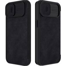 Nillkin Läder / Syntet Mobilfodral Nillkin Qin Pro Series Case for iPhone 14 Plus