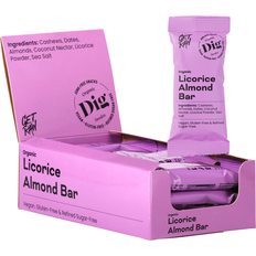 Get Raw Licorice Almond Bar 42g 12st