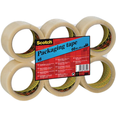 Förpackningsmaterial 3M Scotch Packing Tape 371 PP 50mmx66m 6-pack