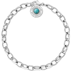 Thomas Sabo Charm Bracelet - Silver/Turquoise