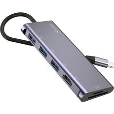 Xlayer USB 3.0 Typ-C Hub 6-in-1