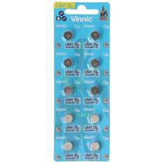 Vinnic Alkaline LR41/AG3 Compatible 10-pack