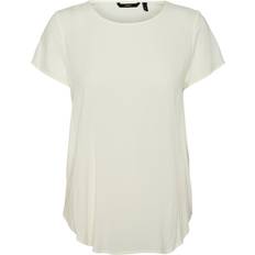 Dam - Lila - Viskos T-shirts Vero Moda Regular Fit O-Neck Regular Sleeves Top