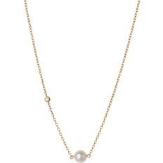 ByBiehl Coco Necklace - Gold/Pearl/Transparent