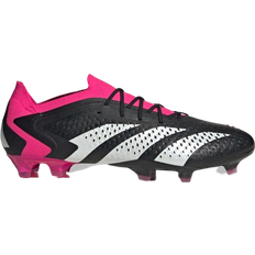 Adidas 36 ½ - Unisex Fotbollsskor adidas Predator Accuracy.1 Low Firm Ground - Core Black/Cloud White/Team Shock Pink 2