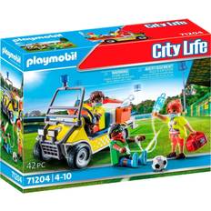 Playmobil Städer Leksaker Playmobil City Life Rescue Cart 71204