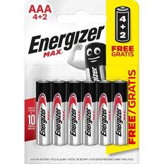Energizer AAA Max Alkaline 6-pack