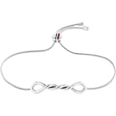 Tommy Hilfiger Herr Armband Tommy Hilfiger Slider Chain Bracelet - Silver