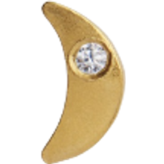 Stine A Tout Petit Bella Moon Earrings - Gold/Transparent
