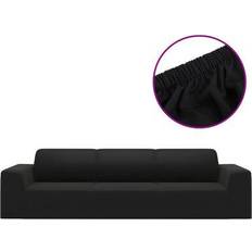 Möbelöverdrag vidaXL 4-Seater Stretch Sofföverdrag Vit, Svart, Beige, Grå
