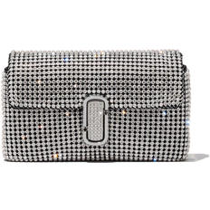 Silver Väskor Marc Jacobs The Rhinestone J Mini Shoulder Bag
