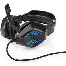 Nedis Over-Ear Hörlurar Nedis Gaming-Headset, Over-Ear LED-belysning