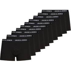 Jack & Jones Herr - Svarta Kläder Jack & Jones Solid Boxer 10-pack - Black