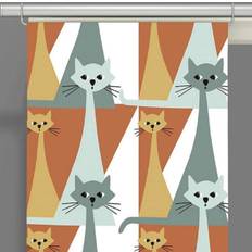 Arvidssons Textil Panelgardin Kitty, tuffa katter