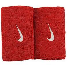 Nike Herr - Röda Accessoarer Nike Swoosh Doublewide Wristband 2-pack