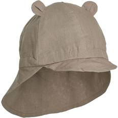 Solhattar Barnkläder Liewood Gorm Linen Sun Hat - Koala (LW17695-0510)