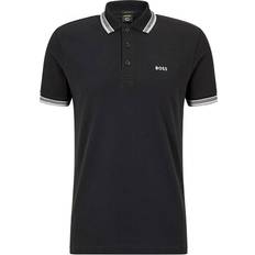 Hugo Boss Bomull Pikétröjor HUGO BOSS Men's Paddy Polo Shirt - Black
