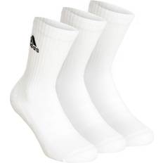 Adidas Dam Underkläder adidas Sportswear Cushioned Crew Socks 3-packs - White/Black