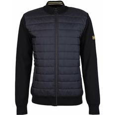 Barbour Herr - Polyester - Svarta Jackor Barbour Legacy Baffle Zip Through Jacket