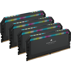 Corsair 64 GB - 6400 MHz - DDR5 RAM minnen Corsair Dominator Platinum RGB DDR5 6400MHz 4x16GB ECC (CMT64GX5M4B6400C32)