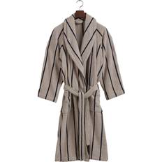 Gant Beige Underkläder Gant Striped Robe Putty