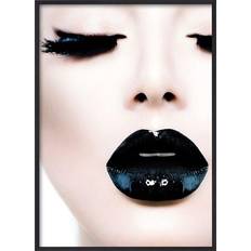 Estancia Posters Estancia Black Lips Poster 30x40cm