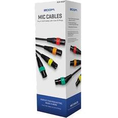 Zoom XLR-4C/CP XLR Mic Cables Color ID-ringar