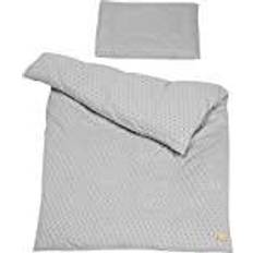 Roba organic 2-delad sängkläder 'Lil Planet'" silvergrå, Jersey 100x135cm