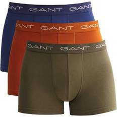Gant Orange Kalsonger Gant 3-pack Trunk Green/orange