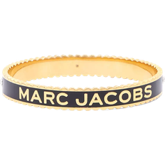 Marc Jacobs The Medallion Large Bangle - Gold/Black