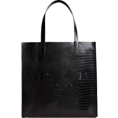 Ted Baker Toteväskor Ted Baker Croccon Large Icon Shopper Bag - Black